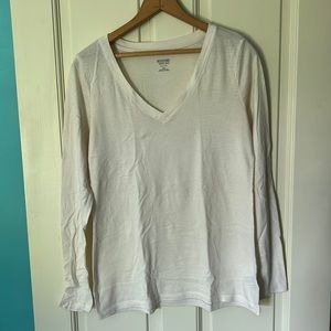 Mossimo Long Sleeve V-Neck Tee